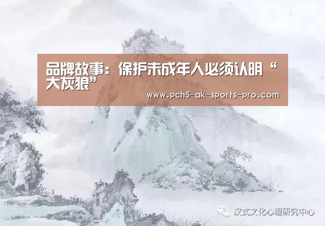 品牌故事:保护未成年人必须认明“大灰狼”(图2) 体育数据平台